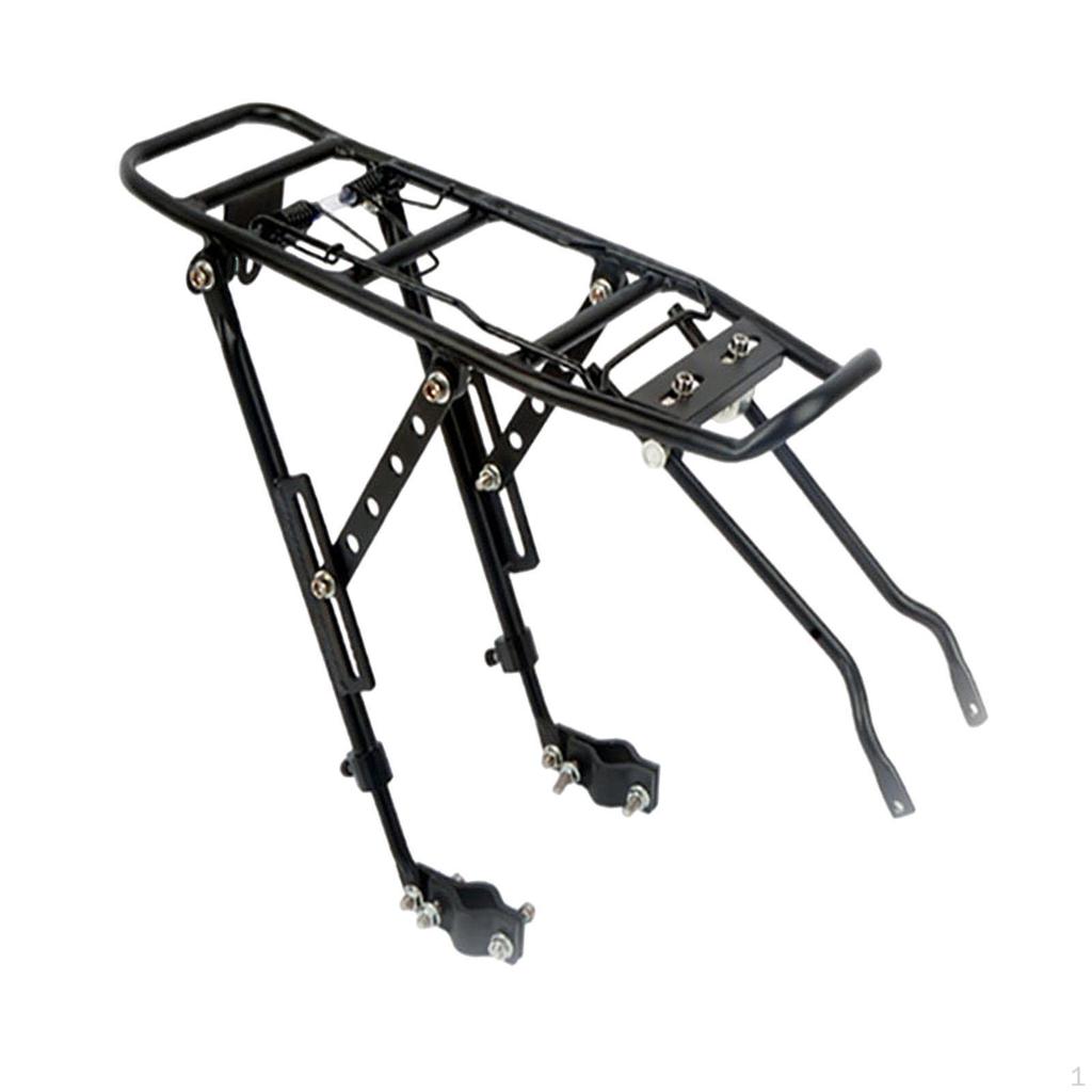 Bike Cargo Rack , Rear Luggage ,Easy Installation ,Sturdy Back