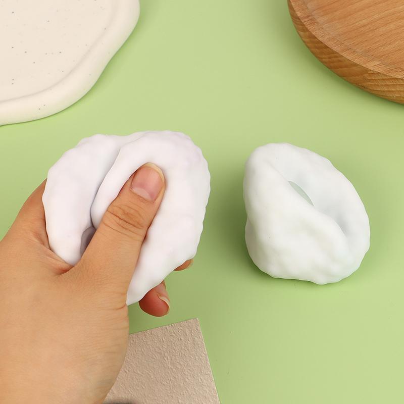 Мультяшная имитация молочного аромата жемчужно-снежная кожа ручной работы сжимаемый мячик игрушка для снятия стресса