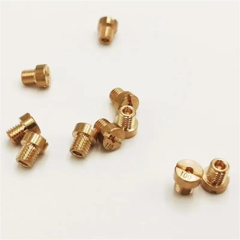 10pcs and 12pcs Main Jet M5 For Dellorto SHA SHB UA UB PHBG VHB-CS VHBT-CS #30-135 PHBG CarburadorJet Kits Carburetor Gicleur
