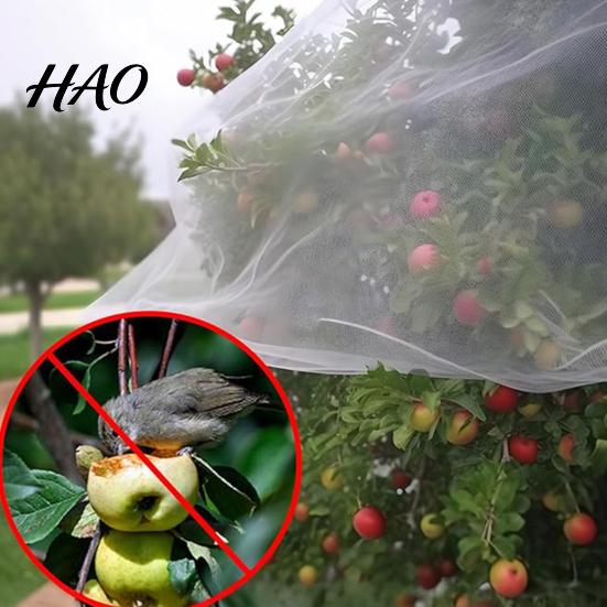 Heavy Duty Barrier Garden Netting for Raised Bed, Fine Mesh Net Bird, Insect Outdoor & Pest, Vegetable Fruit Flower Plants Protection Cover