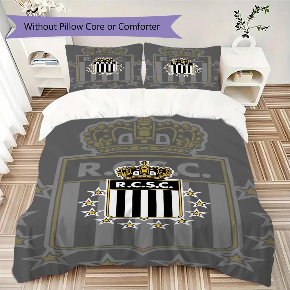 Royal Charleroi Pattern Bedding uilt Set uilt Cover Pillowcase Home Decoration Birthday Gift (1 * duvet cover + 2 * pillowcase without core)