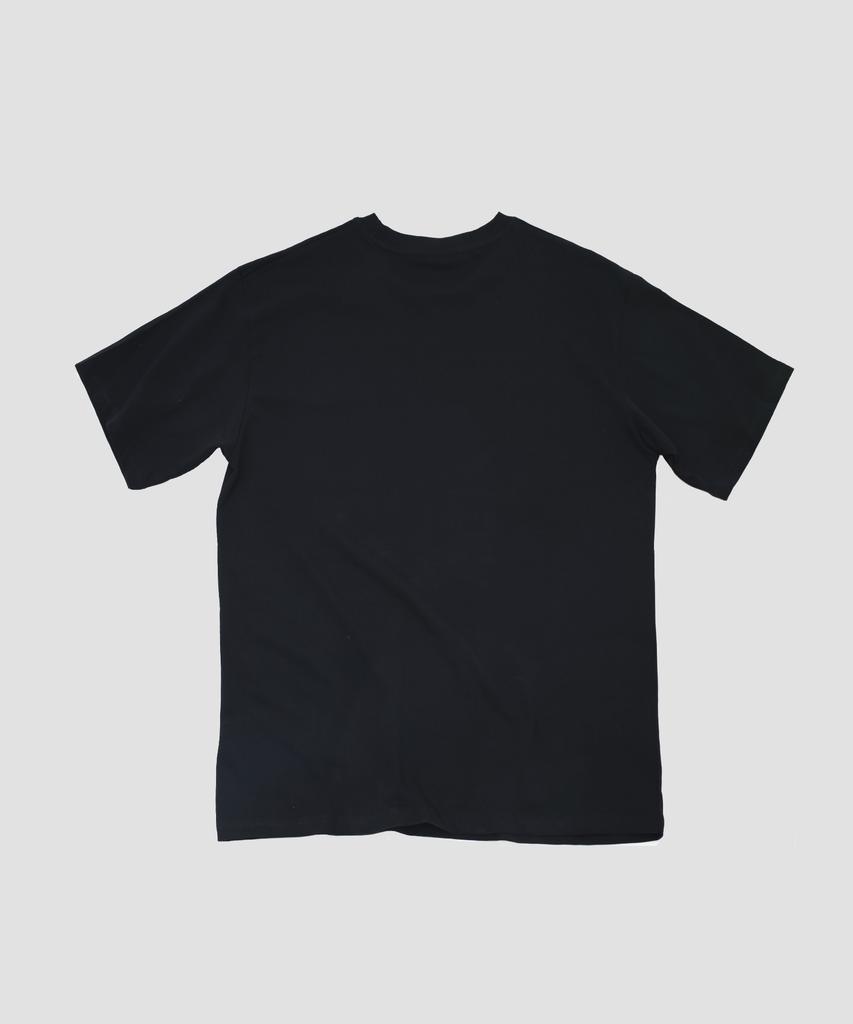 Nattingon Мужская футболка с графическим принтом In Black, короткий рукав, черная