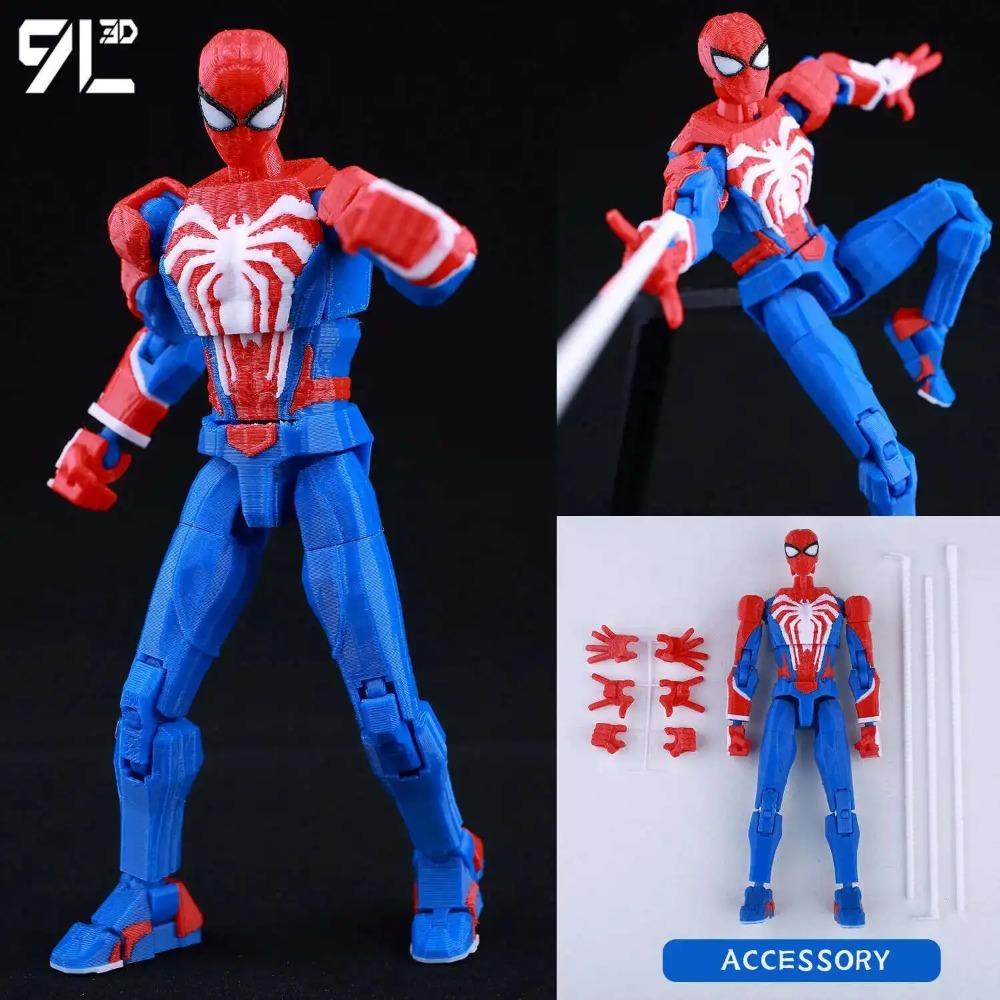 9L3D Printed Lucky Dummy 13 Jujutsu Kaisen Fushiguro Toji Anime Multi-Jointed Shapeshift Toys Action Figures Mannequin Model