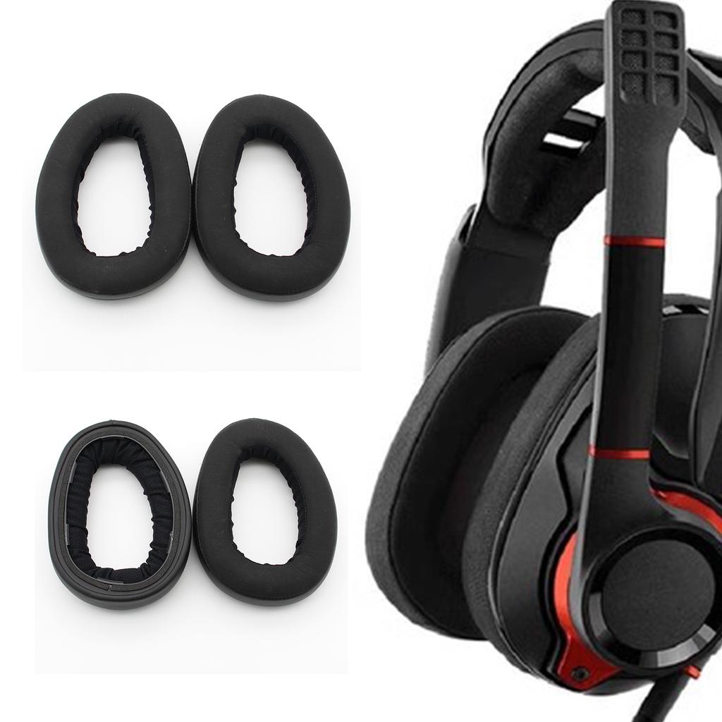 1 пара сменных амбушюр, чехол-подушка для наушников Sennheiser GSP600 GSP670 GSP500, накладки для наушников, чехол для гарнитуры