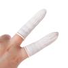 100PCS Natural Latex Fingertip Protective Protector Gloves Finger Cots Finger Cover Rubber Gloves