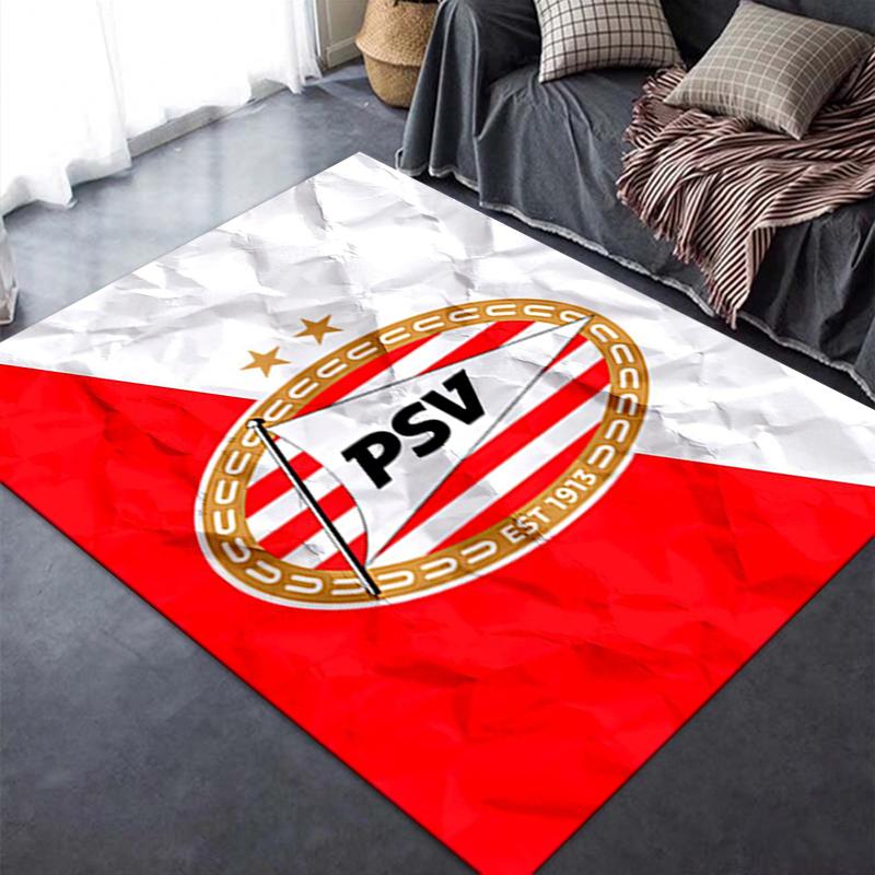 Новый ковер PSV Eindhoven 2025 для гостиной, спальни, дома, украшение дивана, нескользящий коврик для детских игр