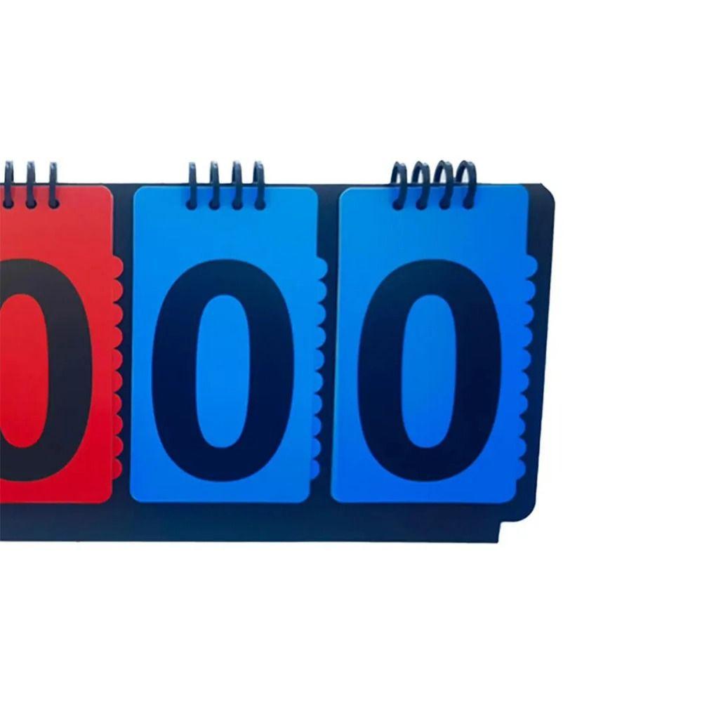 4-Digit Scoreboard Score Keeper Tabletop Counter Score Flipper Sports Referee