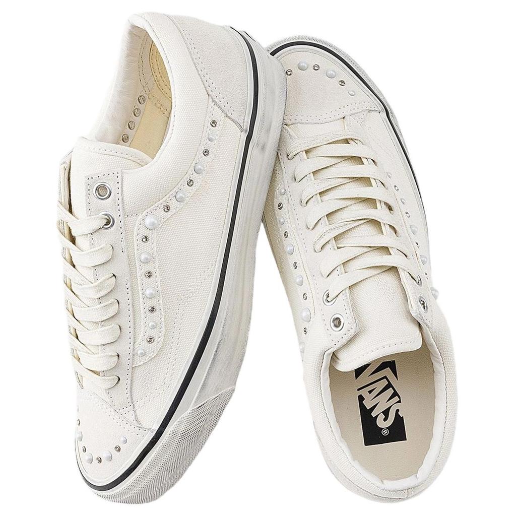 Vans Old Skool 36 LX Перламутровый Пакет - Зефирный Унисекс Кроссовки Кремовый VN000E8VCCZ