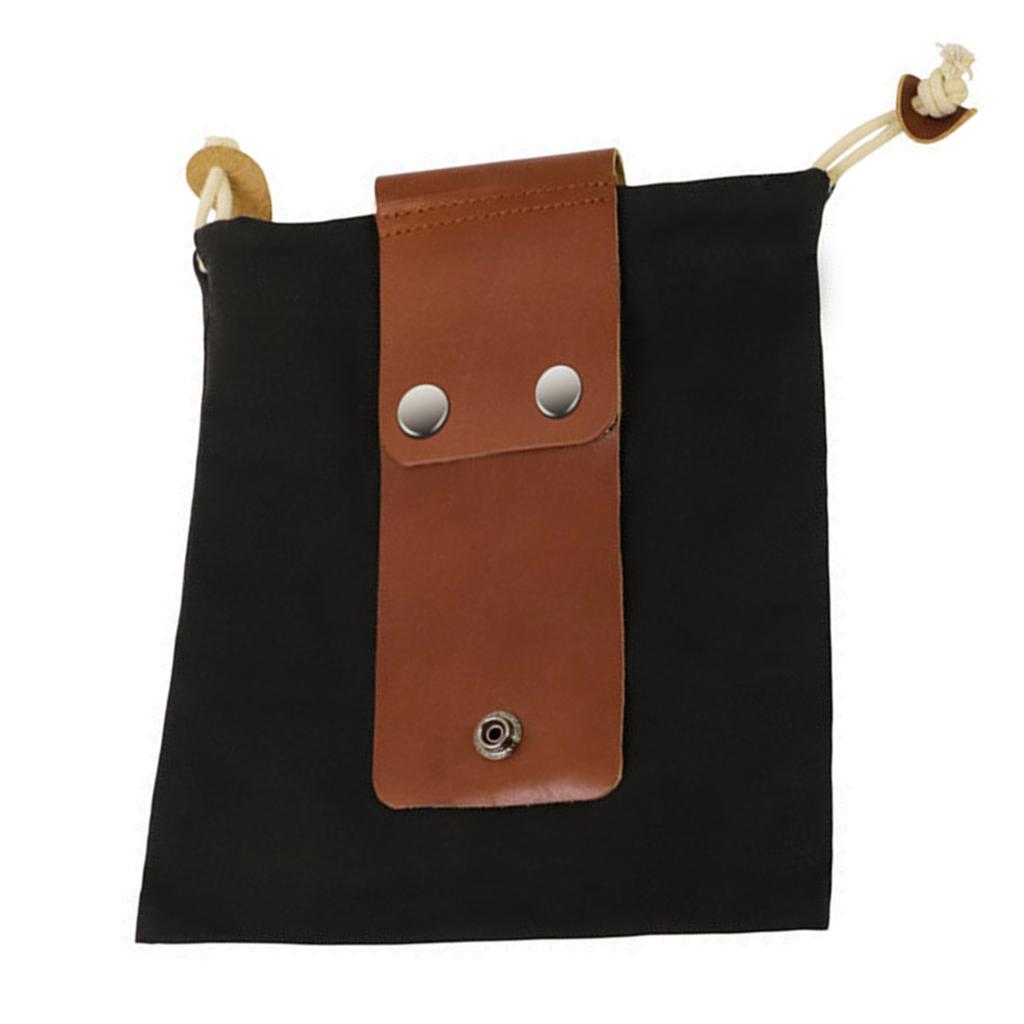 Сумка для хранения из кожи и холста, походная, кемпинговая, портативная, для выживания на открытом воздухе, сумка для сбора продовольствия, складная сумка для сбора фруктов