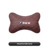 BMW Car Seat leather Neck Pillow Headrest Car Sticker For BMW M E46 E90 E60 F30 F10 E39 E36 F20 G30 G20 E87 E92 E91 E30 F11 F31 NWHCY1