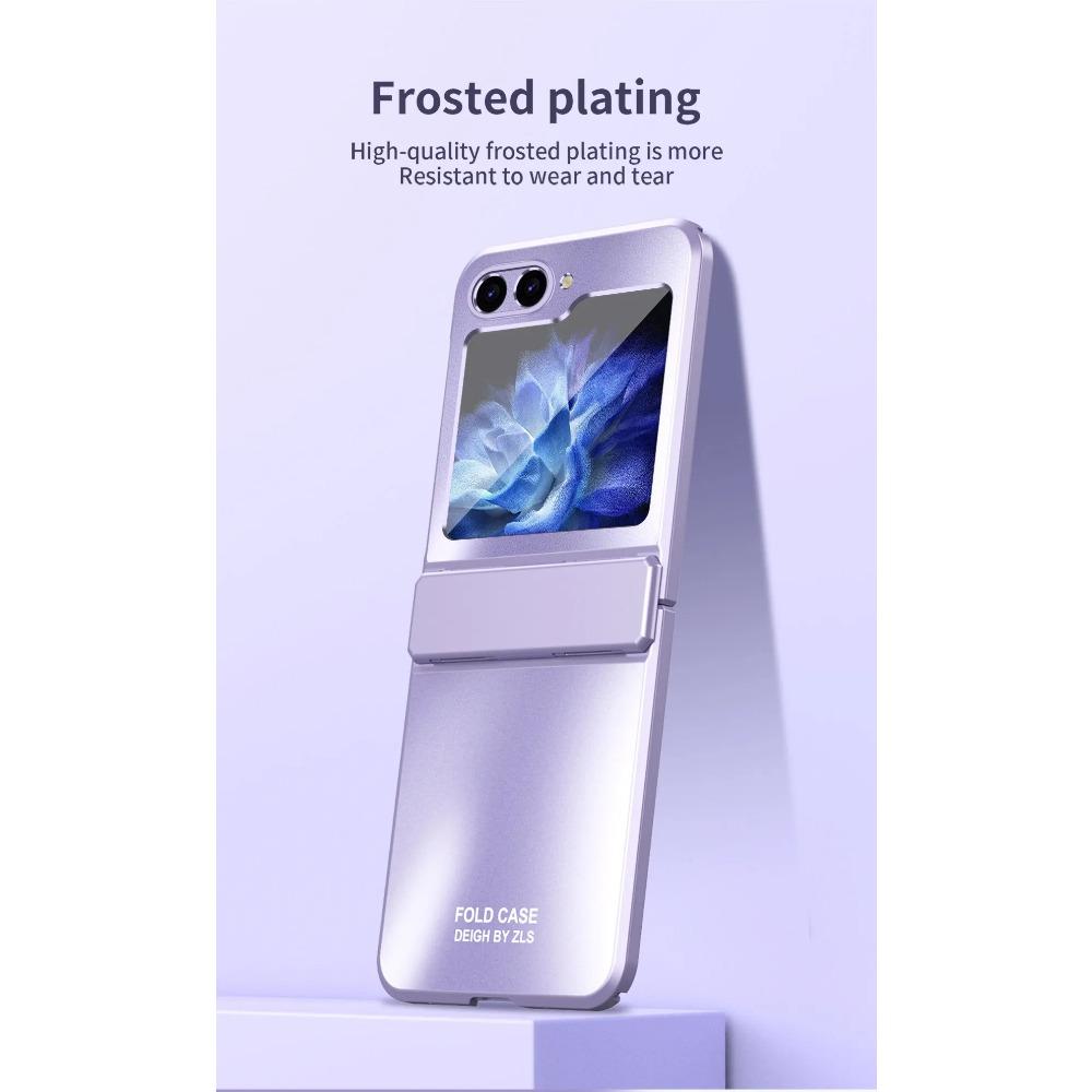 Роскошный жесткий пластиковый противоударный защитный чехол для телефона с матовым покрытием для Samsung Galaxy Z Flip 6 5 4 3, чехол с защитой шарниров