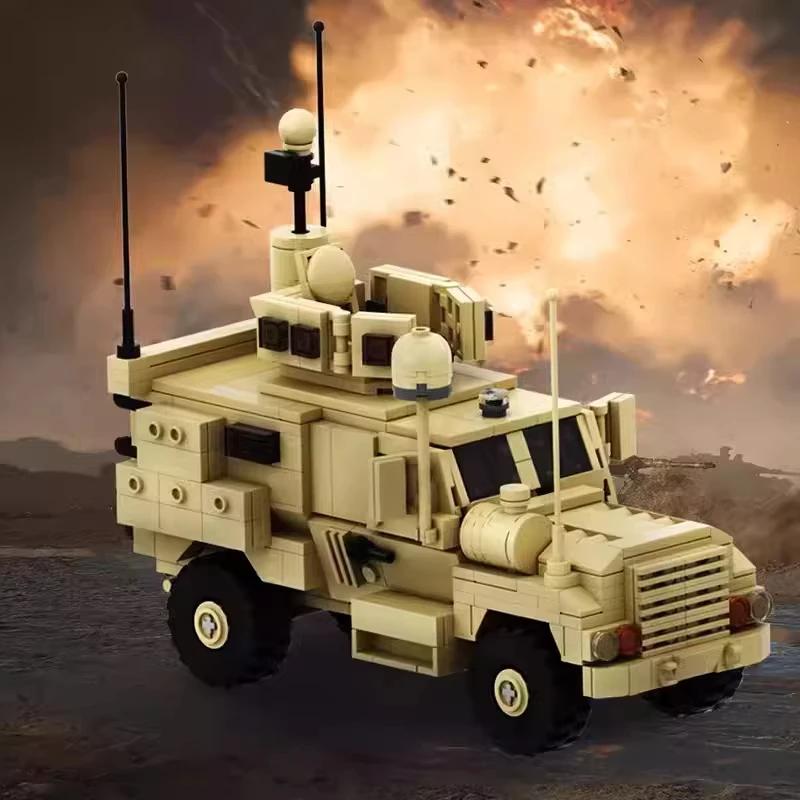 Военная техника времен Второй мировой войны Средний танк Боевая машина Колесница Миноустойчивая Защищенная от засад Конструктор Игрушки Подарок на день рождения
