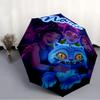 Personalized Name K-KPop Demon Hunters Print Umbrella - Automatic Open/Close, Eight-Rib Durable Frame, Automatic Folding Umbrella