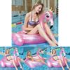 130 Inflatable Turkey Swim Ring Adult Water Toy Pink Pvc Saddle Large Swimming Ring