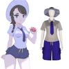 Комплект костюма для косплея Флориана и Джулианы из Pokemon Scarlet And Violet для Хэллоуина и сценических выступлений