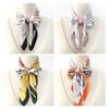 Women'S New Fashionable Atmosphere Simulation Silk Scarf Neck Protection Scarf Spring Summer Autumn Square Scarf
