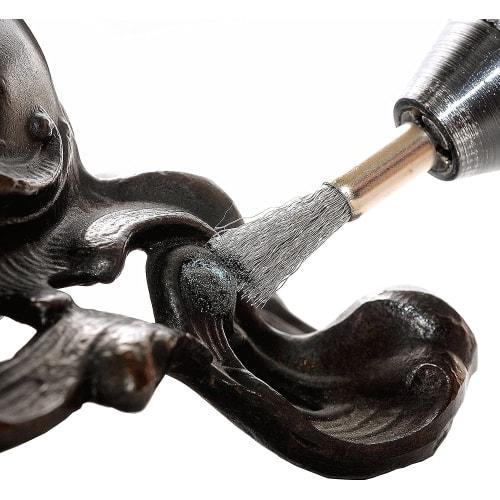 KEWAYO 30-Piece Wire Brush Set, Pen-Shaped Stainless Steel Wire Brushes, Abrasive Brushes, Rust Removal Tool, Paint Stripping Tool, Grinding Tool, Pol