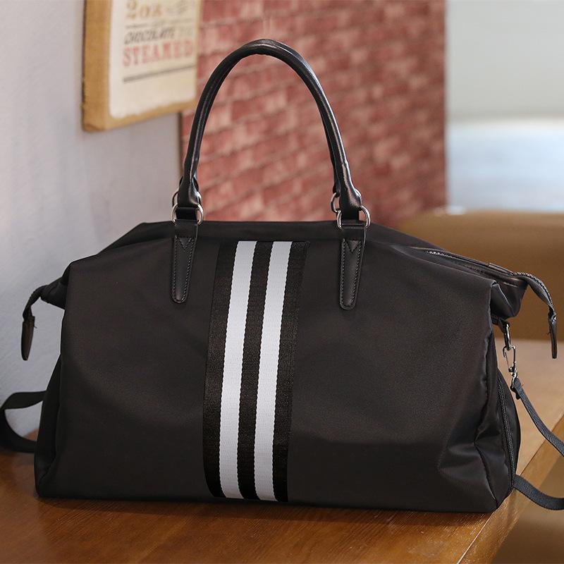 Short trip bag Business trip Business handbag Lightweight fitness storage bag Waterproof folding duffel bag Crossbody bag