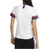 Nike Футболка с коротким рукавом Usa W Nk Brt Stad Jsy Ss Hm Vintage Stripe Detail Logo Print, женская футболка белого цвета AJ4398-100