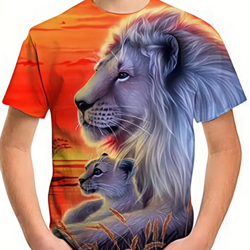 Летняя детская тонкая 3D цифровая печать с милым котом, повседневная тонкая футболка с короткими рукавами и джокером для мальчиков и девочек