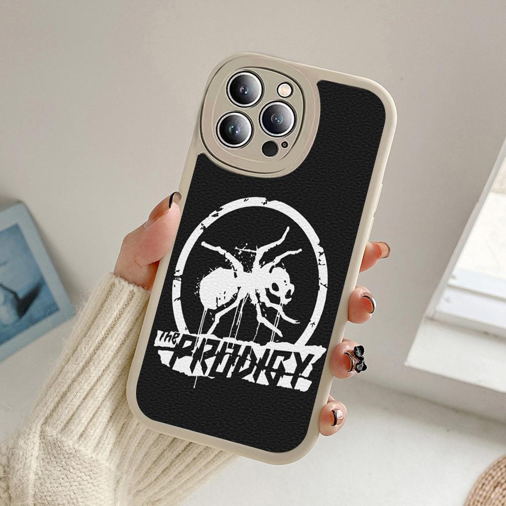 Чехол для телефона с логотипом The Prodigy Artist для Iphone 14 13 11 12 Pro MAX 13 12 MiNi 7 8plus 14 13 11 PRO X XS 12 11 XR Чехлы из овечьей кожи