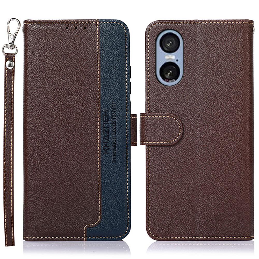 For Sony Xperia 5 VI Case RFID Blocking Wallet PU Leather Phone Cover