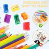 Adorox 72 Count - Plastic Handheld Pencil Sharpener for Classroom, School, Office, Kids’ Party Favors & Art Supplies
