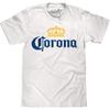 Мужская футболка Tee Luv с логотипом пива Corona - Футболка с логотипом бренда Corona Crown