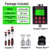 Speciality High Torque Value High Precision Digital Torque Meter 0.1-1500N.m Torque Wrench Including Handle Adapter Test Torque