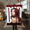 Dua Lipa Pop Diva Blanket, High quality Comfortable for All Seasons, Home Decor, Warmth and Comfort