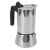 Кофеварка Moka Pot объемом 300 мл из пищевой нержавеющей стали, безопасная для установки на плиту с изолированной ручкой