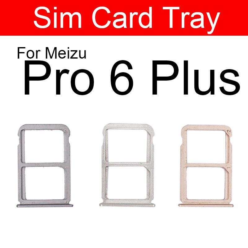 Держатель лотка для слота для SIM-карты для Meizu 15 16X M15 U10 U20 Pro 5 Pro 6 7 M6 M6T M6s, сменный адаптер для слота для SIM-карты