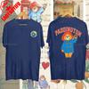 Womens Classic Paddington Bear in London Cartoon TShirt Summer High Quality Sided Print Top Fashionable Movie Merchandise