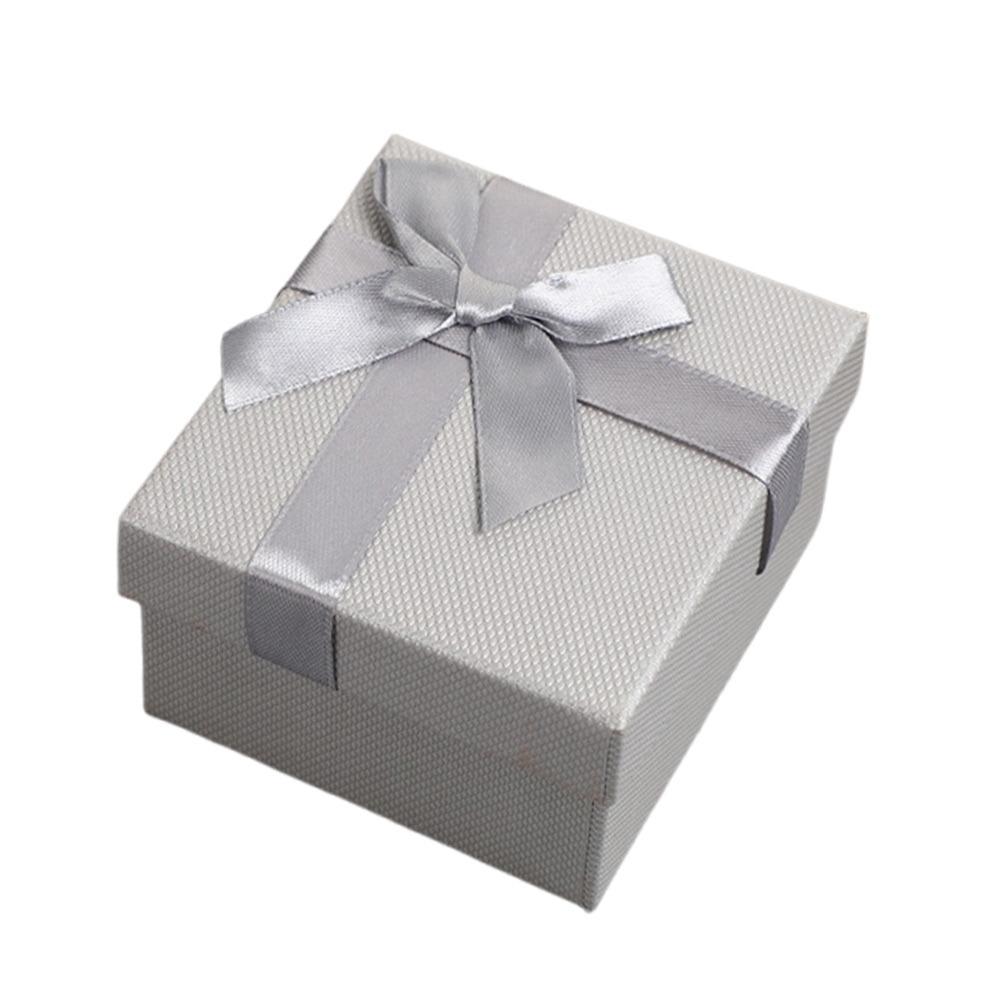 Dustproof Gift Packing Box Bowknot Design Gift Show Case Jewelry Packing Case  Gift