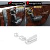 6Pcs Chrome Door Seat Adjust Button Switch Cover Trim For Mercedes E Class W212