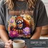 Mothers Day Gift Custom Mama Shirt, Custom Grandma Shirt, Comfort Colors® Motherhood Is Kingdom Work Shirt, Mom Heart Shirt