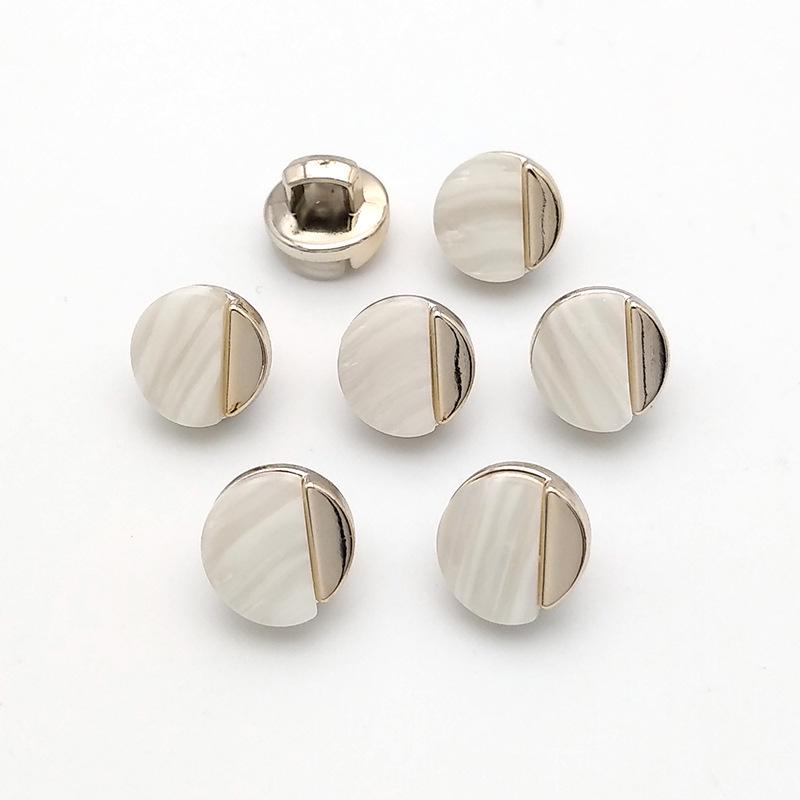 Женские ароматные круглые жемчужные декоративные пуговицы - пластиковые пуговицы для рубашки, пришитые вручную