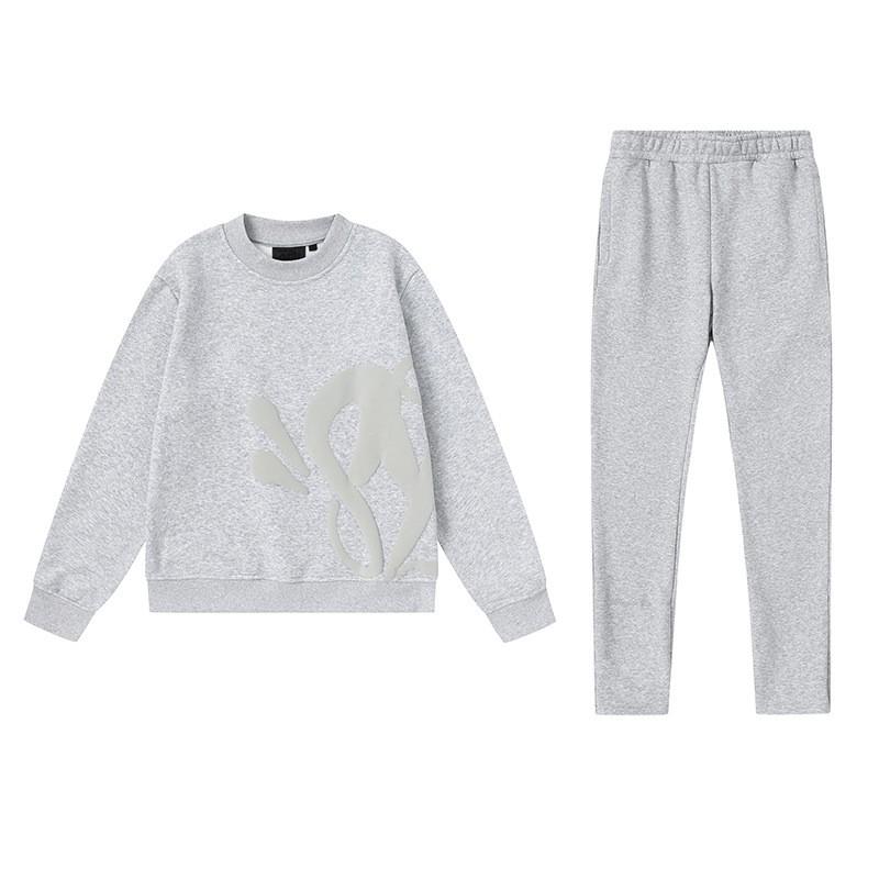 Hip Hop Streetwear Hoodie Pants Set Teen Boys Cotton Long Sleeve Casual Outfit Winter