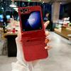 Shiny Rhinestone Glitter Galvanized Hinged Phone Case For Samsung Z Flip 7 FE Galaxy Z Flip 6 5 4 Slim Bling Protection Cover