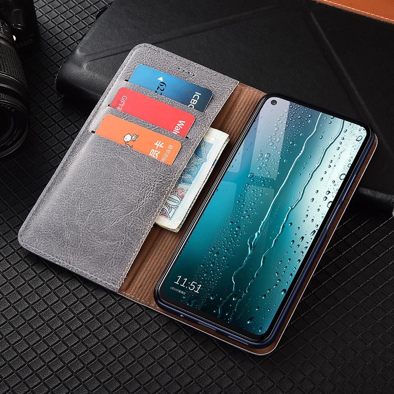 Флип-чехол из натуральной кожи Crazy Horse для Tecno Camon 17 18 18T 18P 18i 19 20 20S 30 30S 40 Pro Premier Neo 4G 5G Кошельки