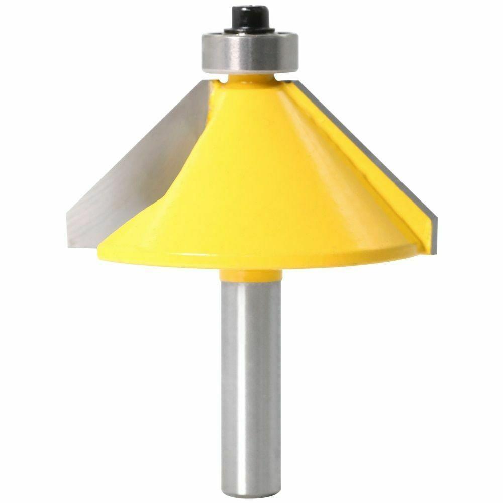 Концевая фреза с хвостовиком 8 мм и углом наклона 45 градусов