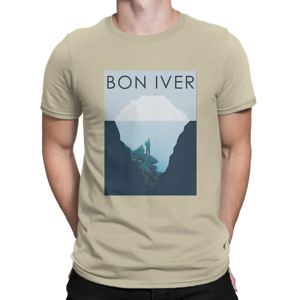 Смешная футболка Pop для мужчин с круглым вырезом Хлопковые футболки B-Bon Ivers С коротким рукавом Летние топы