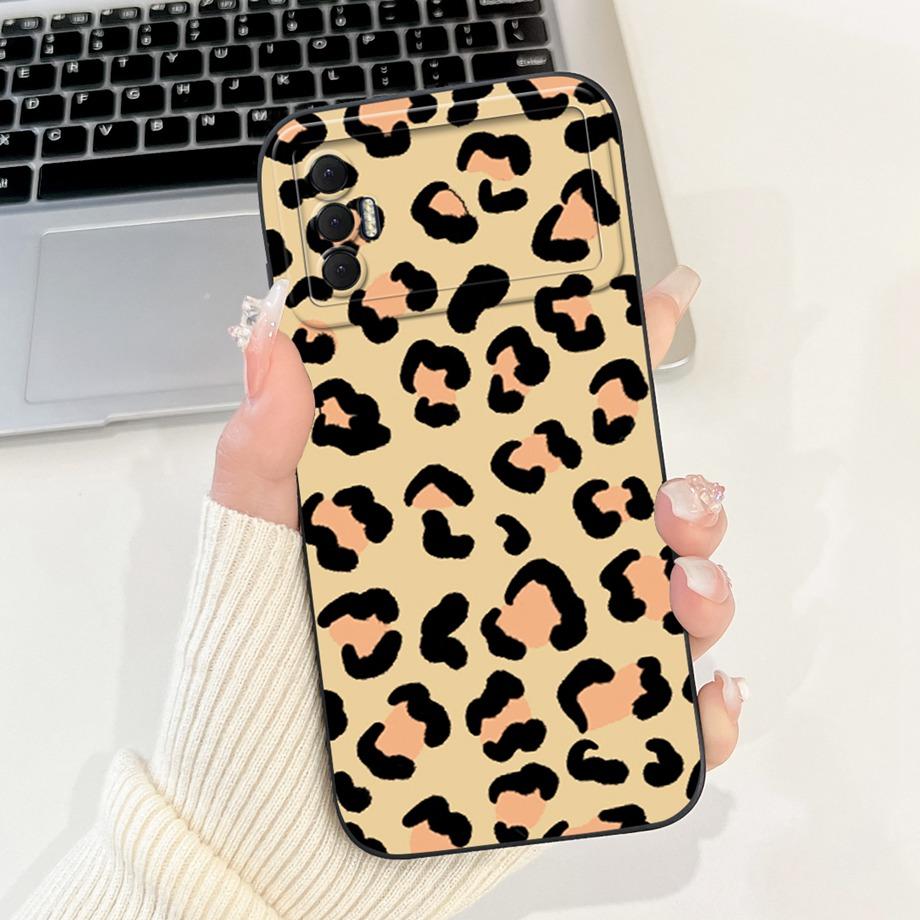 For Tecno Spark 8P KG7H KG7 KG7n Case Liquid Silicone Soft TPU Back Cover For Spark8P 8 P Phone Funda Gothic Black Night Bumper