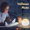 Moredig Veilleuse Bebe,Veilleuse Enfant,Veilleuse Etoile Projection Rotation Lampe Etoile Projecteur Led Enfant et 8 Couleurs Lam