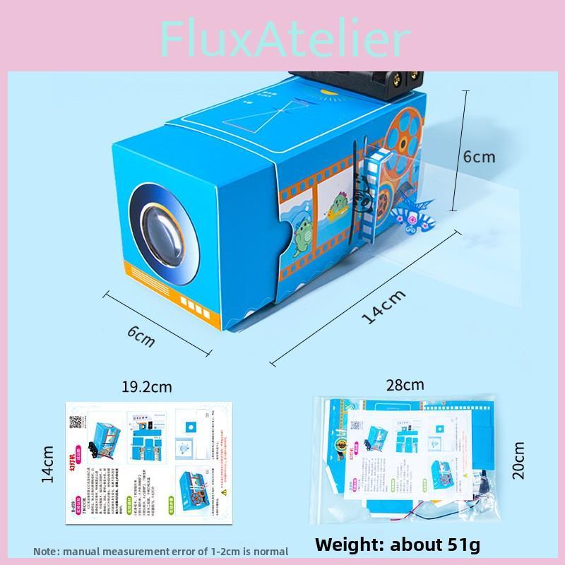 Набор для DIY научного проекта Проектор для слайдов для детей Образование и практическое обучение