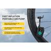Электрический воздушный насос Портативный насос для велосипедных шин с цифровым дисплеем для MTB Дорожного велосипеда - 4 в 1 Насадка Быстрая накачка для велоспорта