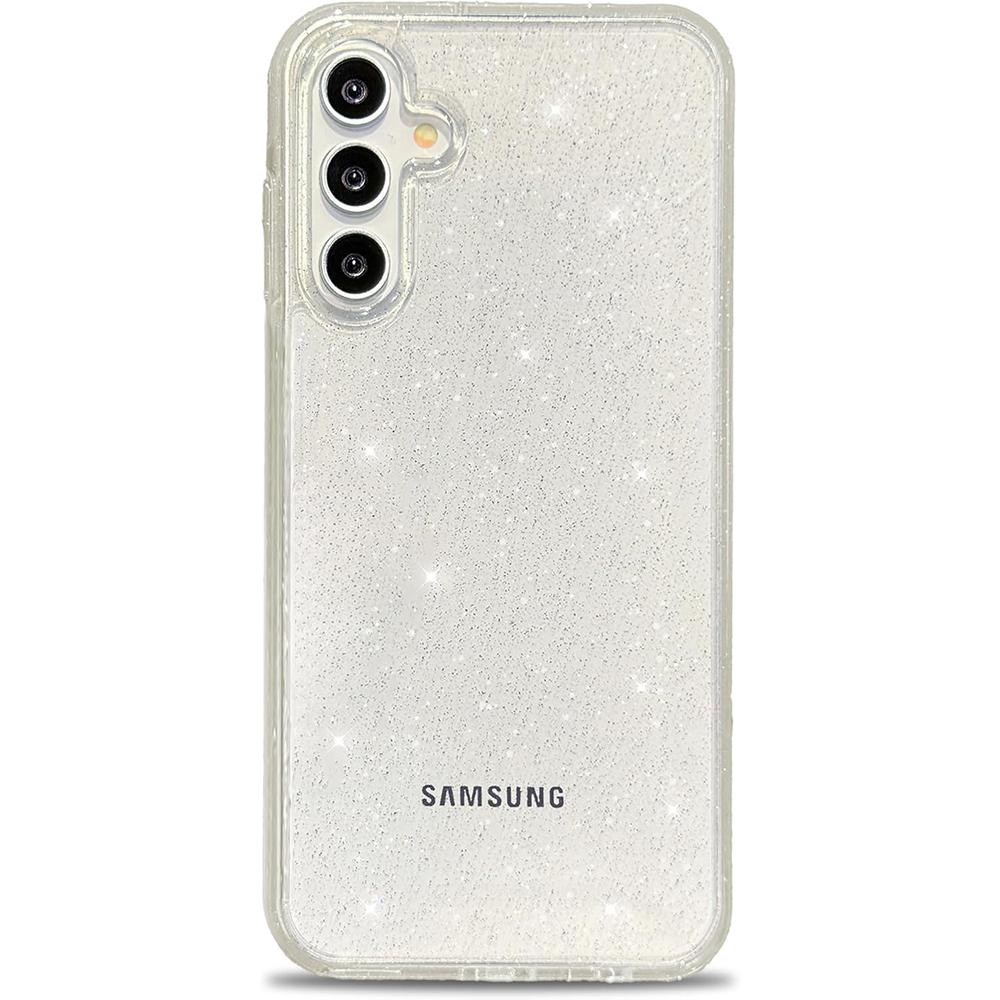 Блестящий чехол для Samsung Galaxy S25 Edge S24 FE S23 Ultra S22 Plus S21 S20 A56 5G A55 A36 A26 A16 A06 A35 A25 A15 A34 Note 20 чехол аксессуары для телефона