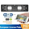 WIFI Автомобильная камера заднего вида европейского подвесного типа FrontView Wireless Car Number Plate Frame Reverse Camera для IOS/Android