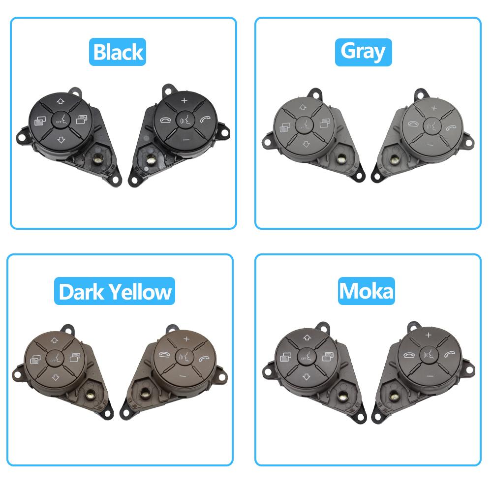 Car Steering Wheel Switch Control Button Trim Cover Kit For Mercedes Benz W164 W251 X164 ML GL R Class