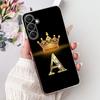 Case For Samsung Galaxy A15 A25 A35 A55 5G Phone Cover Cute Letters Clear Soft Silicone Cases For Samsung A25 5G SM-A256B Bumper